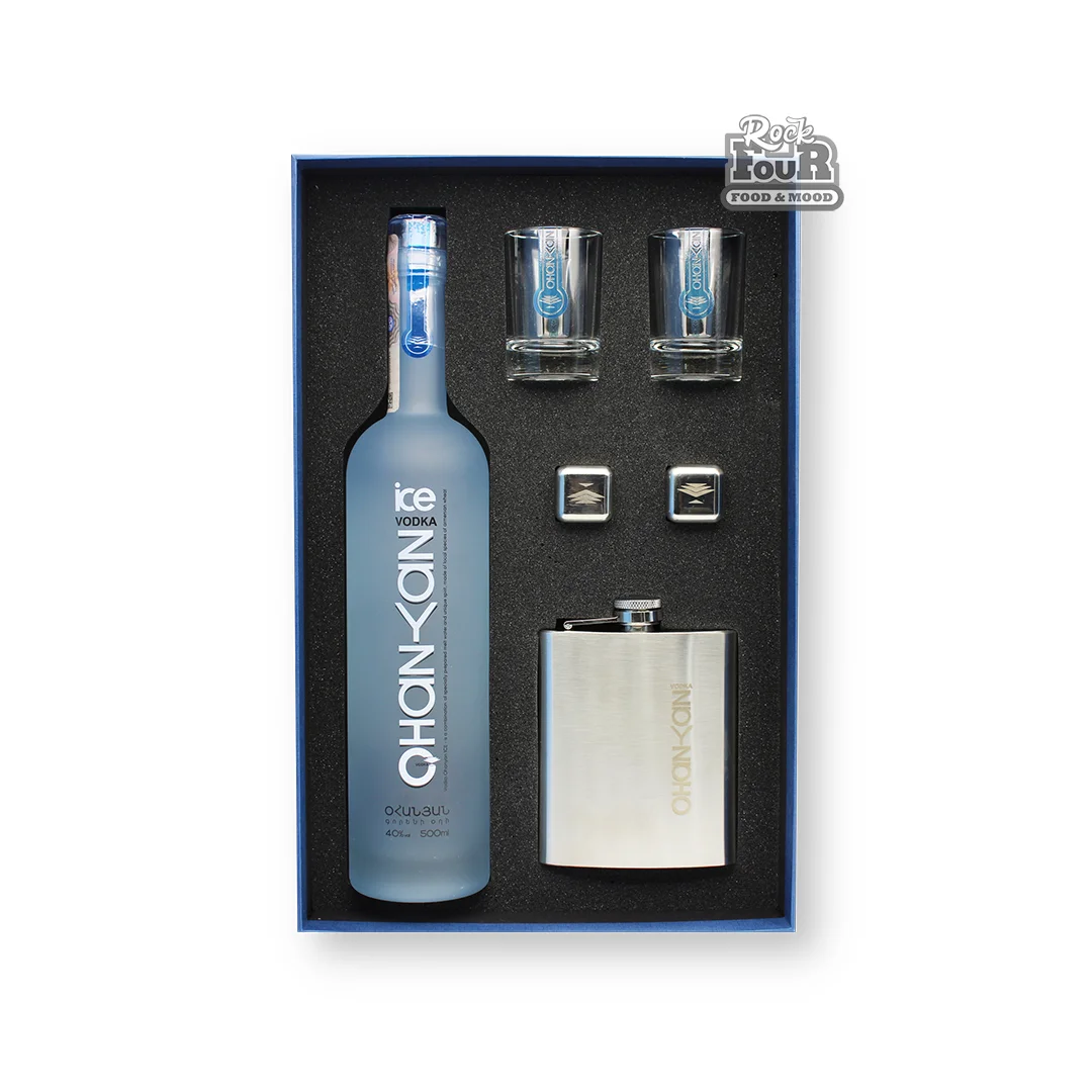 Vodka "Ohanyan Ice" 500ml collection set